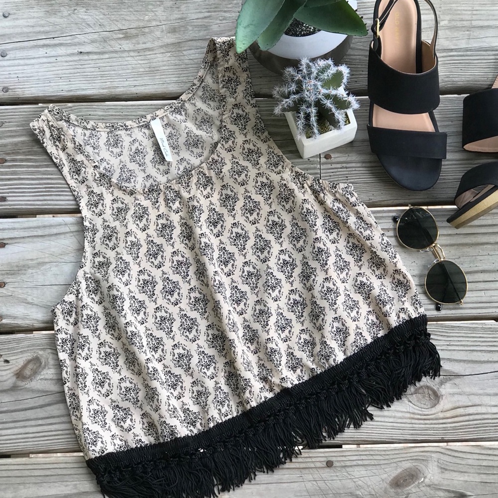 Printed Fringe Tank